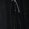 OLIO E ACETO Black Flower Agate Sterling Silver Flower Basket Necklace OLIO-OA13N36-ZY Brown/Silver